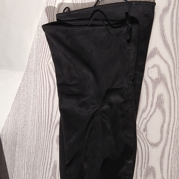 Unisa Quesia Black Faux Suede Over-The-Knee Boots - Picture 11 of 14